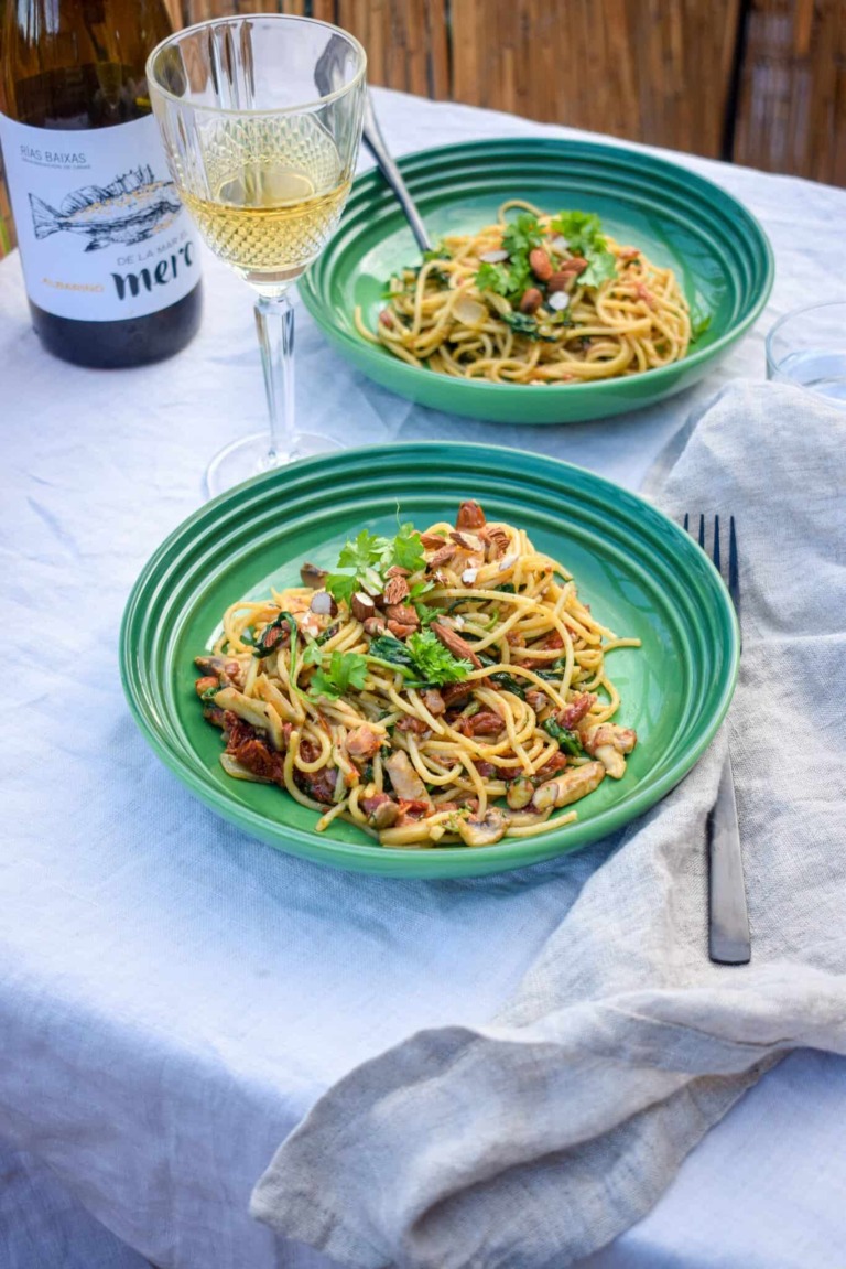 Efterårspasta med gorgonzola