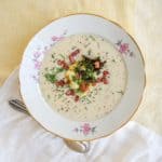 Cremet blomkålssuppe