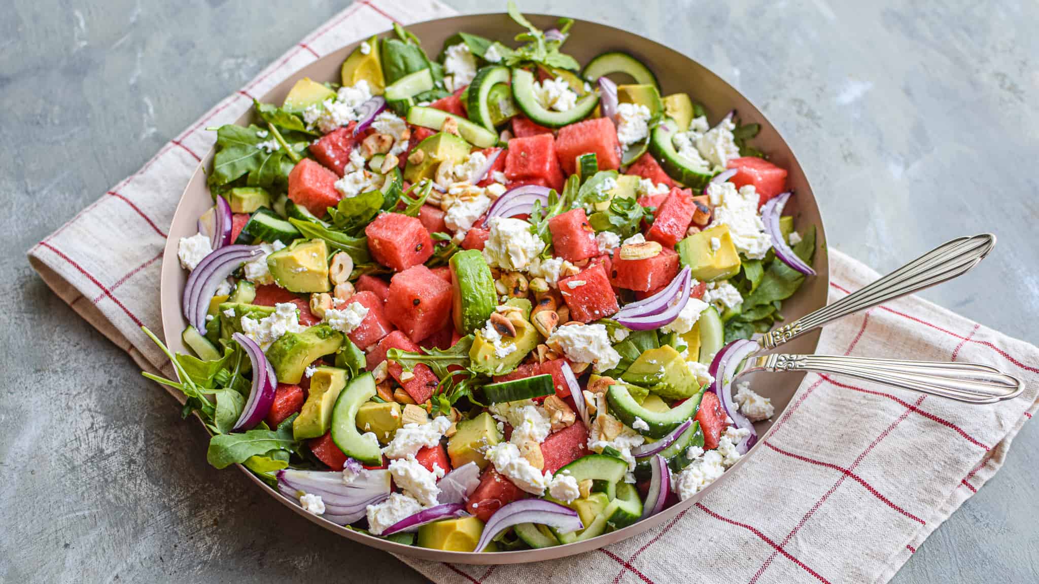 Vandmelonsalat
