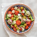 græsk salat opskrift