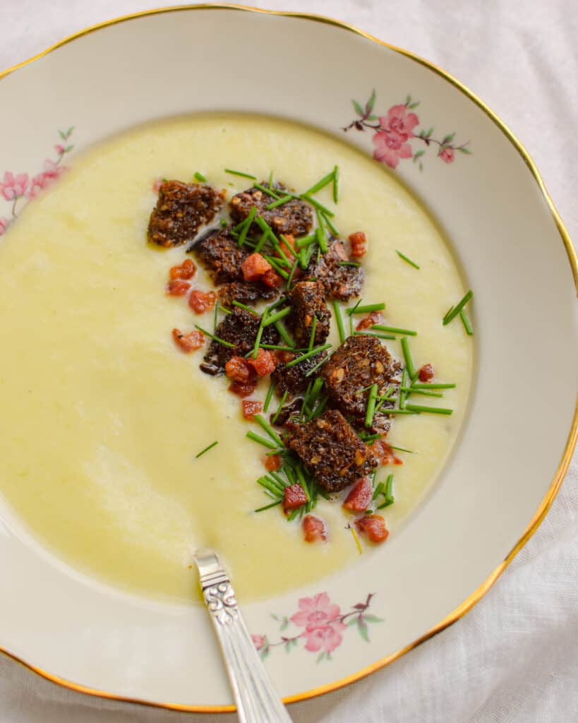 kartoffel porre suppe