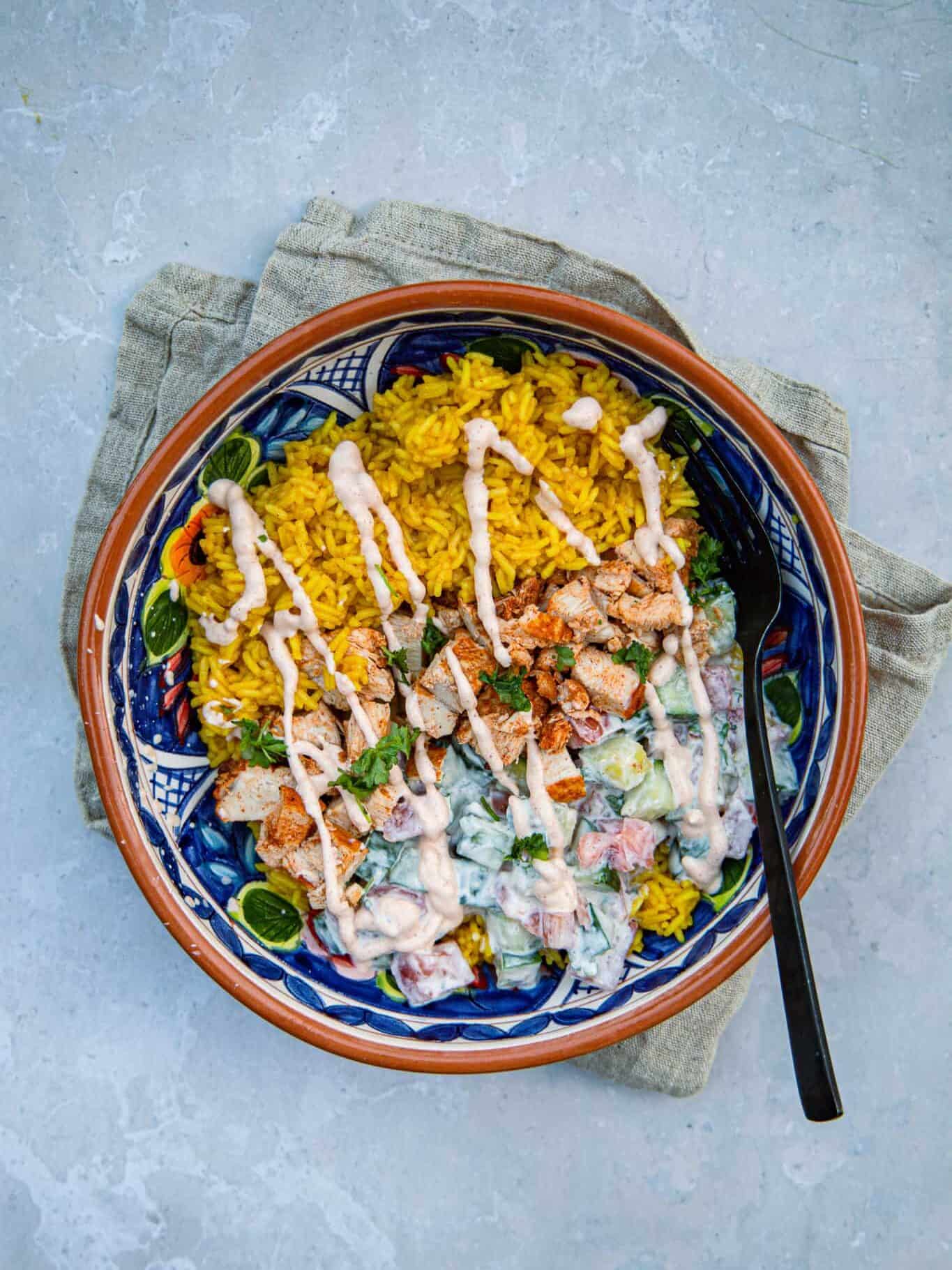 Shawarma Chicken Bowl