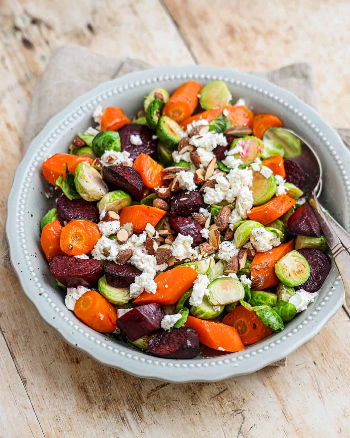 Gammeldags waldorfsalat - nem opskrift på en julesalat
