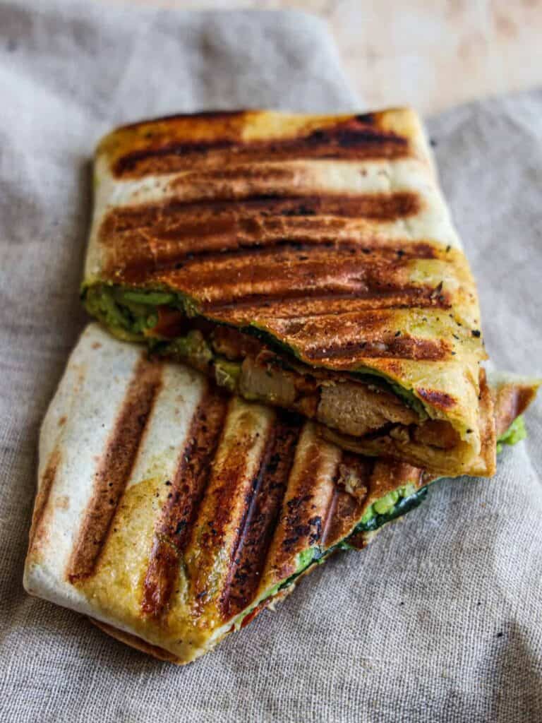 canjun chicken avo wrap
