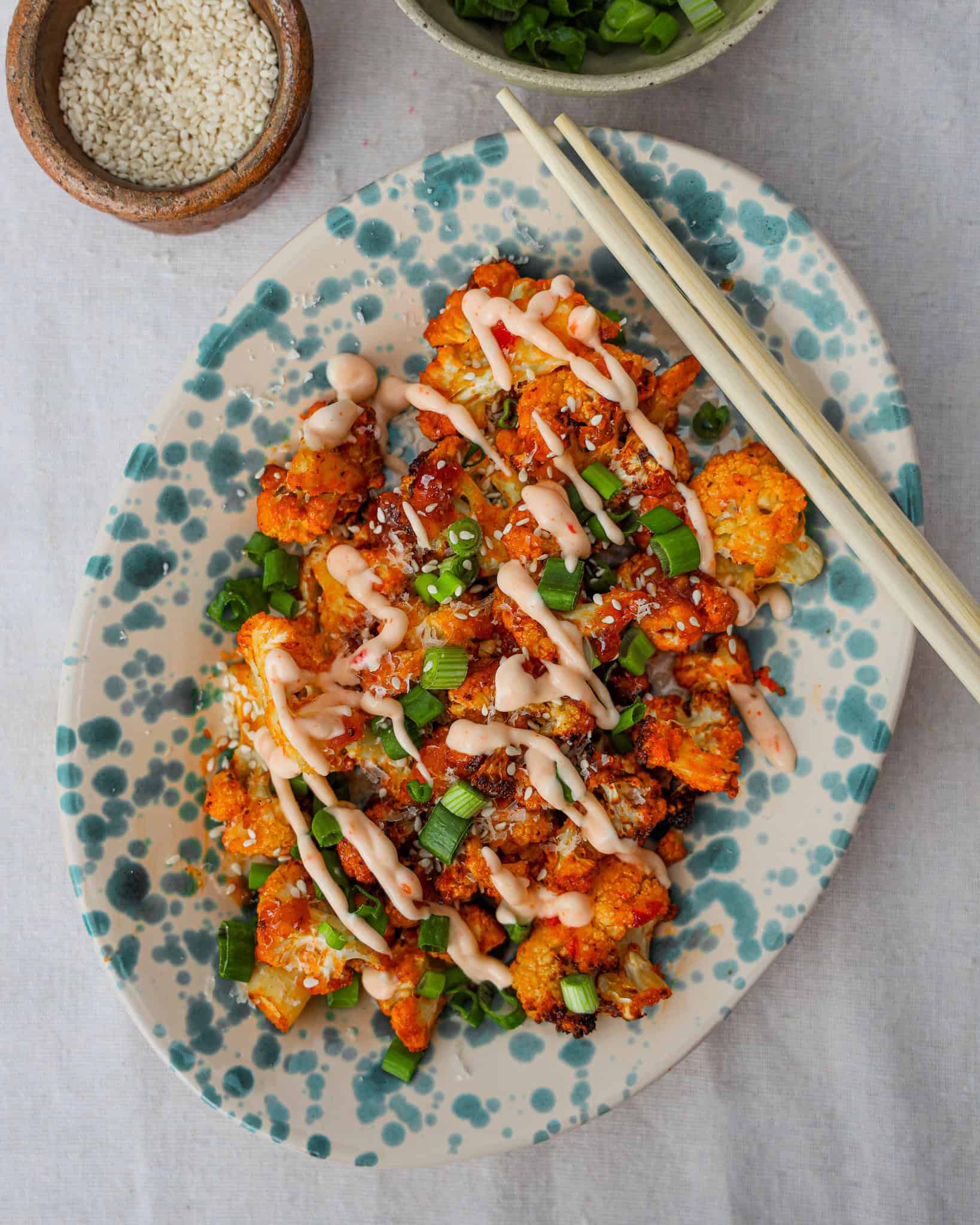 Spicy blomkål i airfryer
