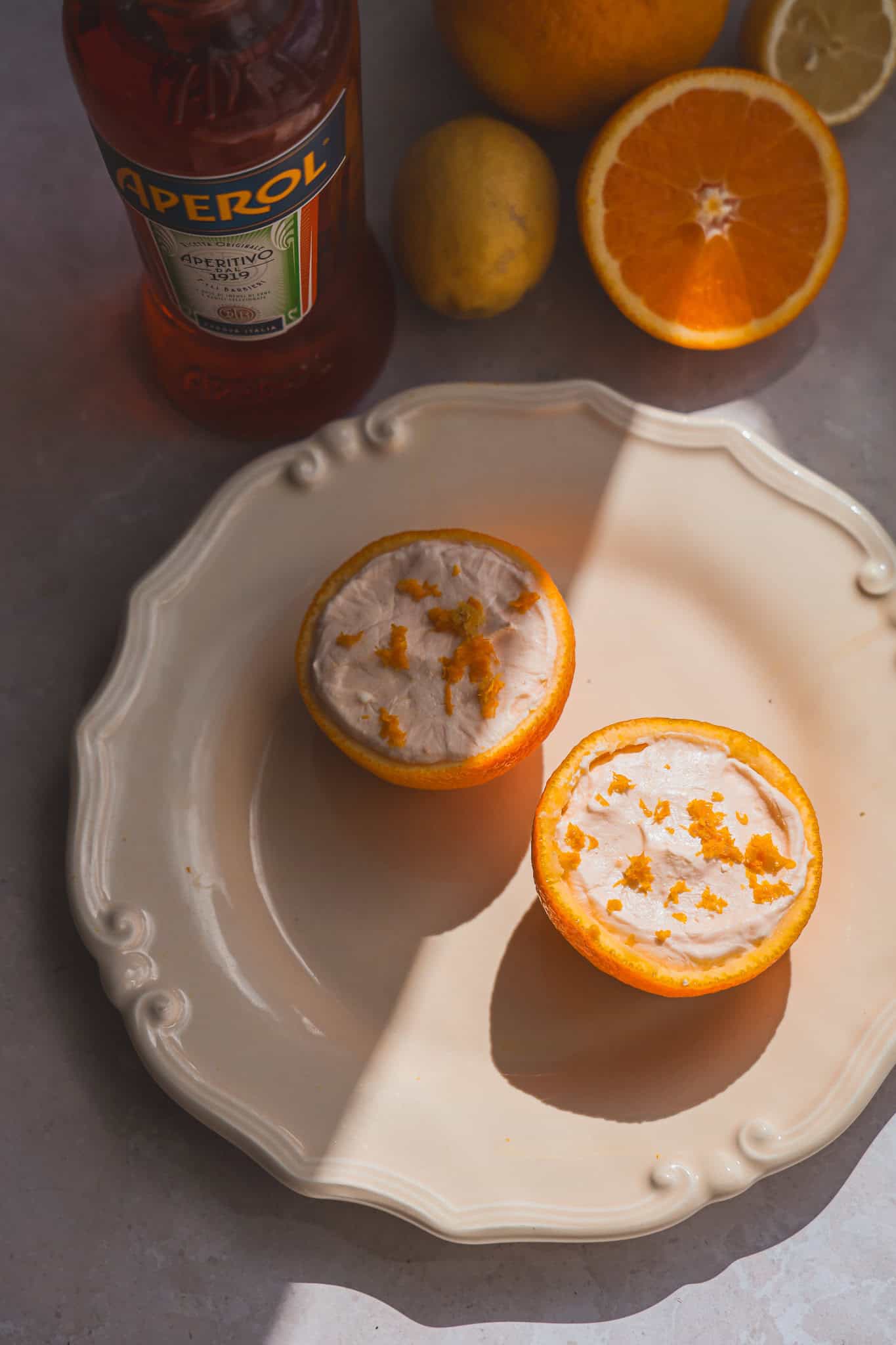 Aperol Spritz Mousse