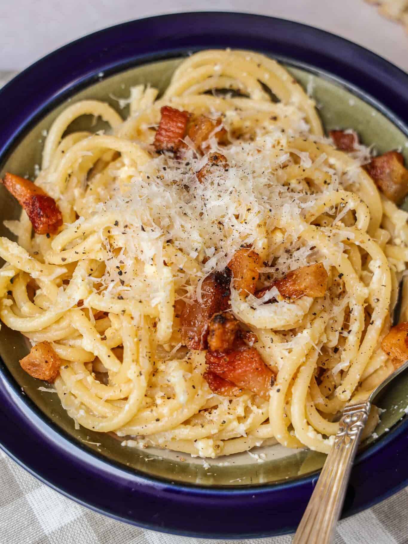 Klassisk Spaghetti Carbonara