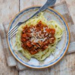 Original italiensk spaghetti bolognese