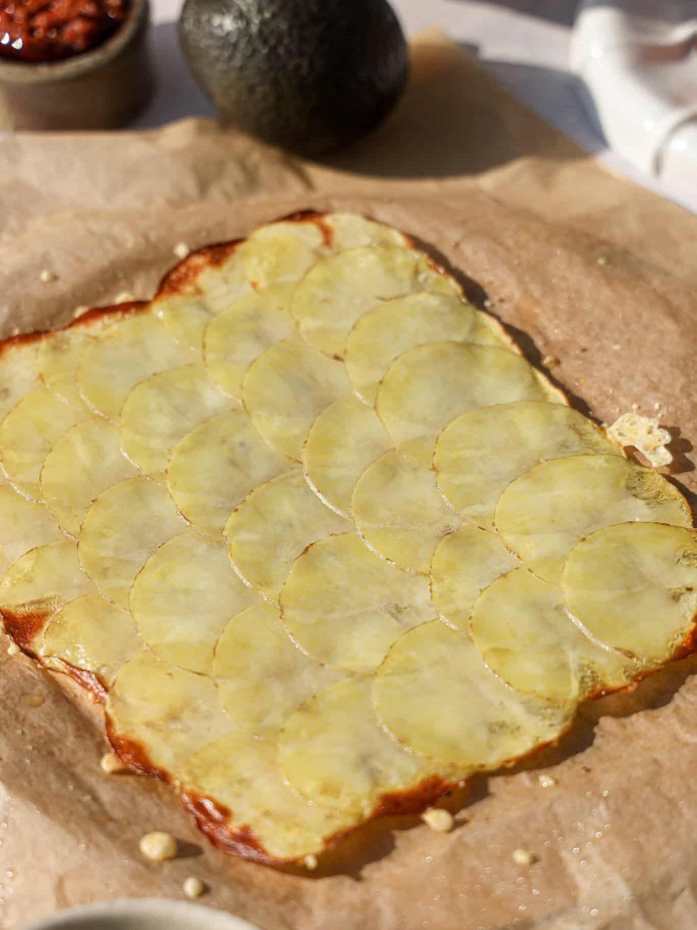 sandwich med kartoffelbrød