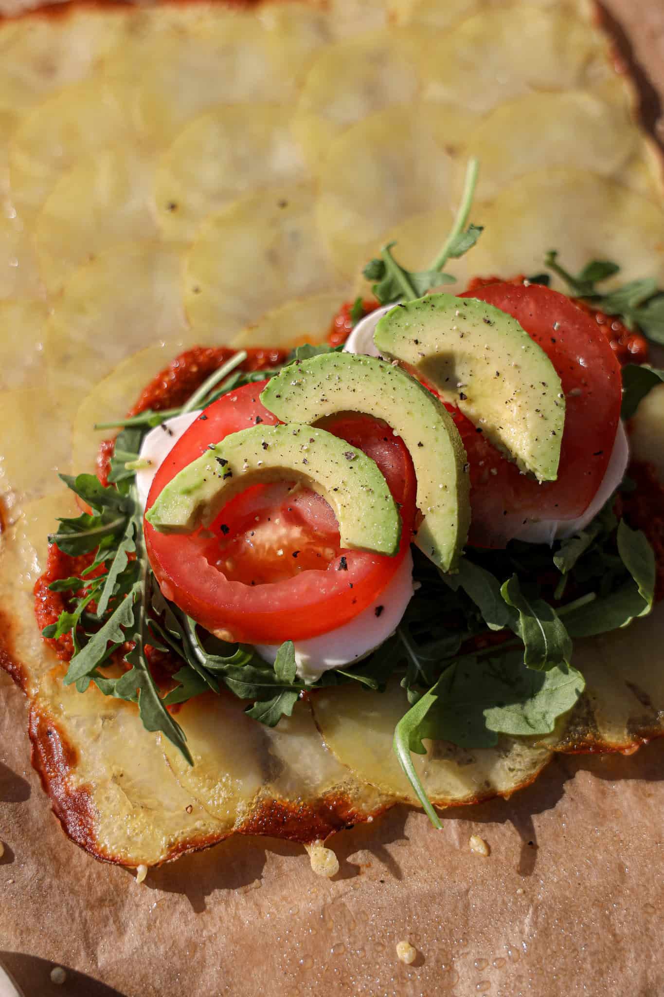 Sandwich med kartoffelbrød