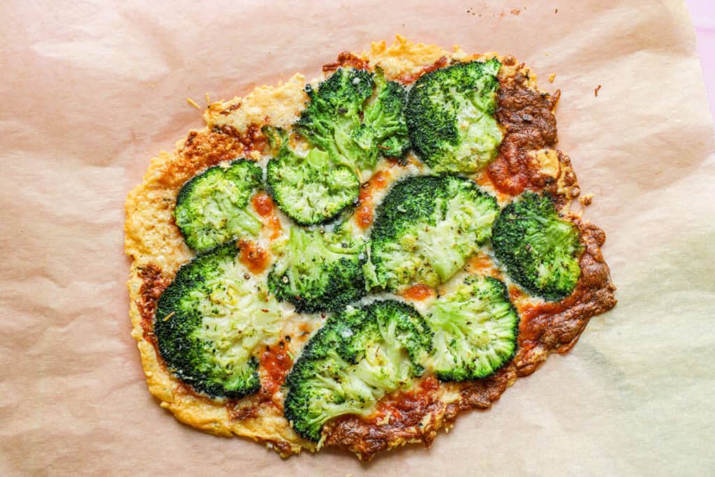 Sprød broccoli med parmesan