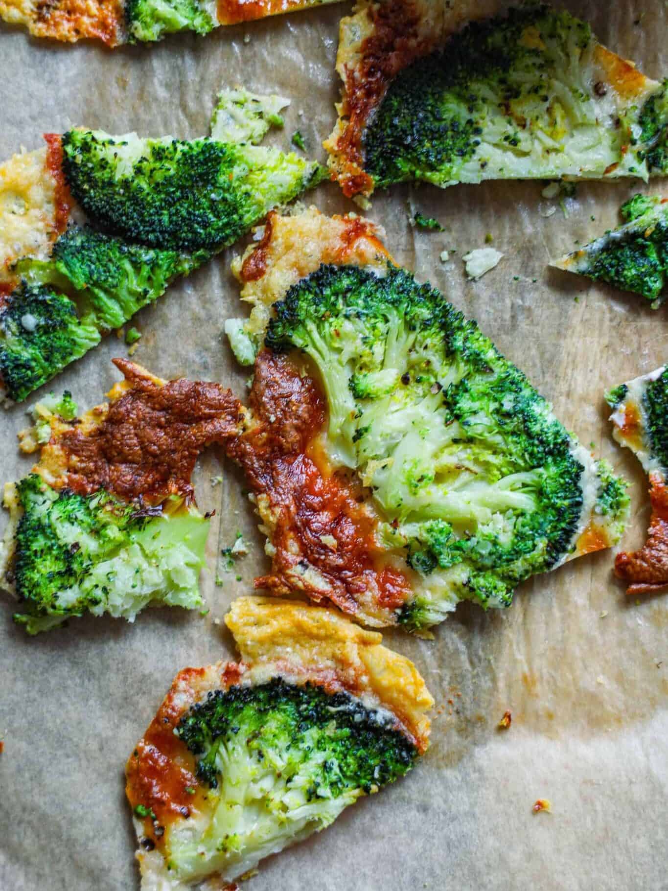 Sprød broccoli med parmesan