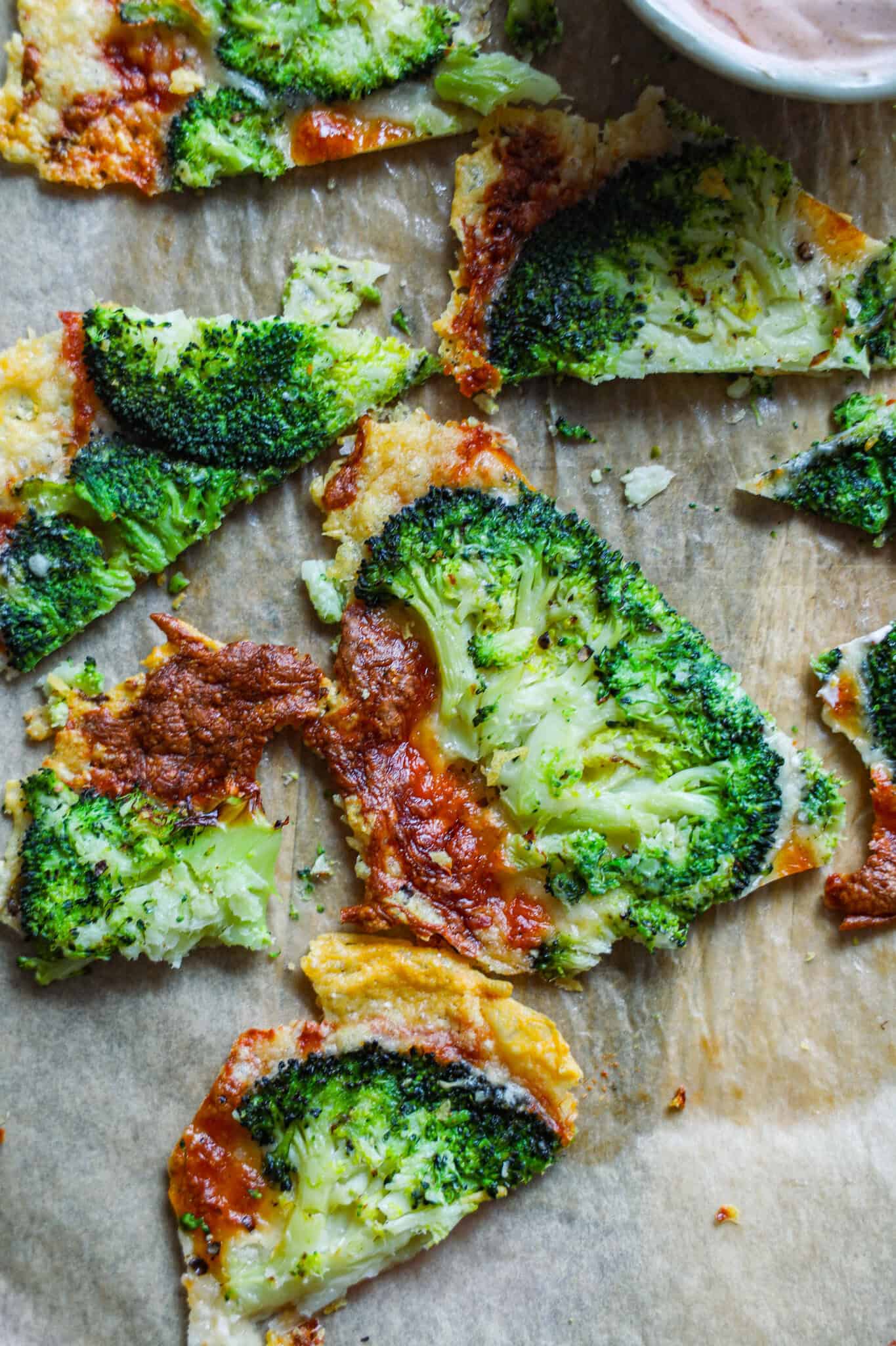 Sprød broccoli med parmesan