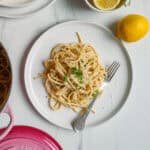 Citronpasta med flødesauce