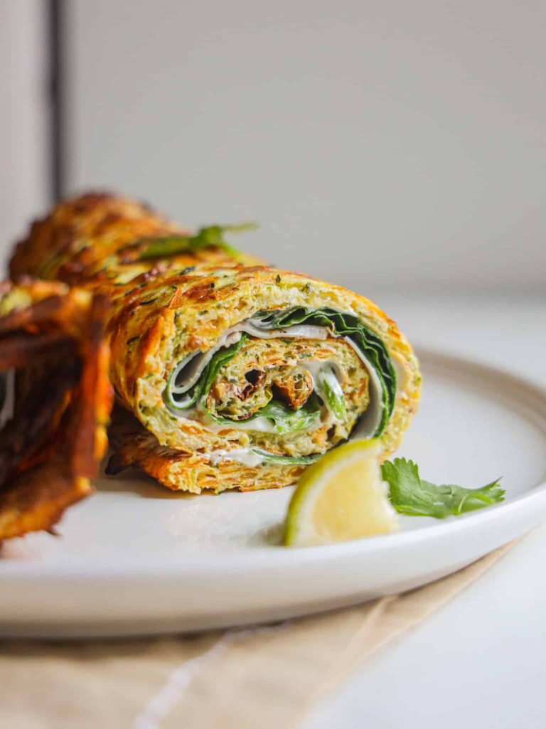 Wrap med gulerod og squash