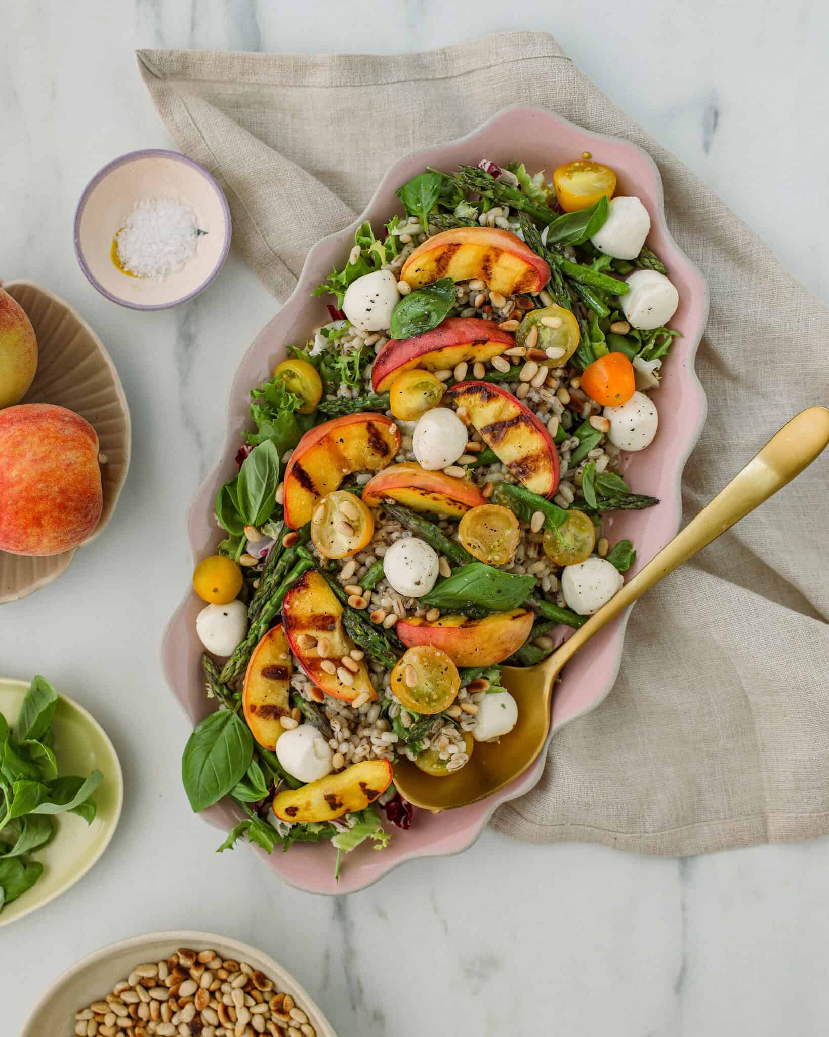 Grillet ferksen salat