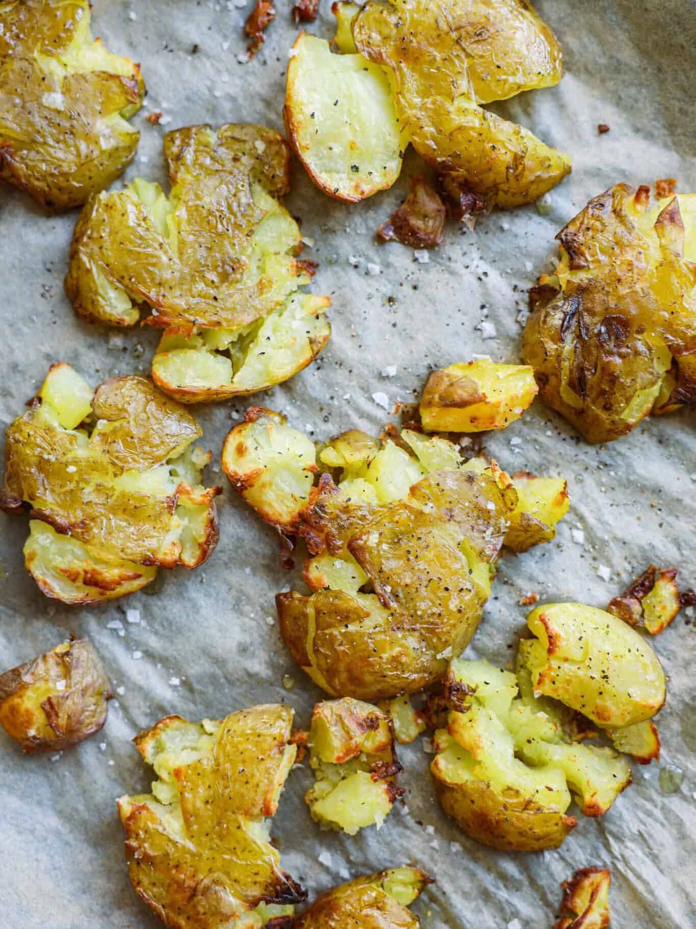 Crispy kartoffelsalat