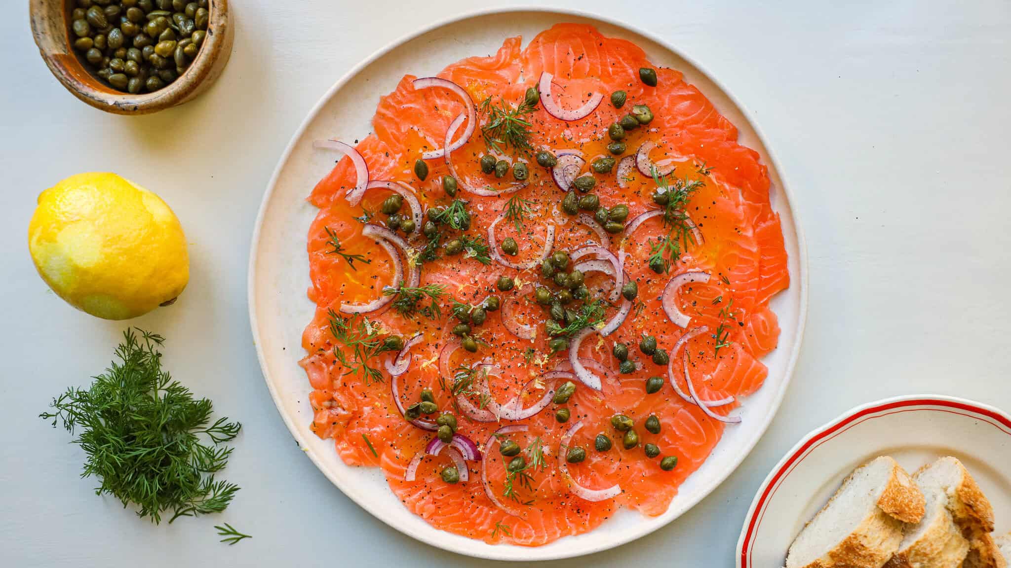 Laksecarpaccio