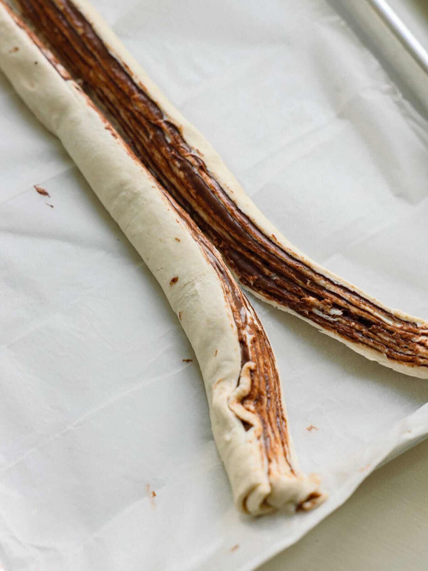 Julekringle med nutella