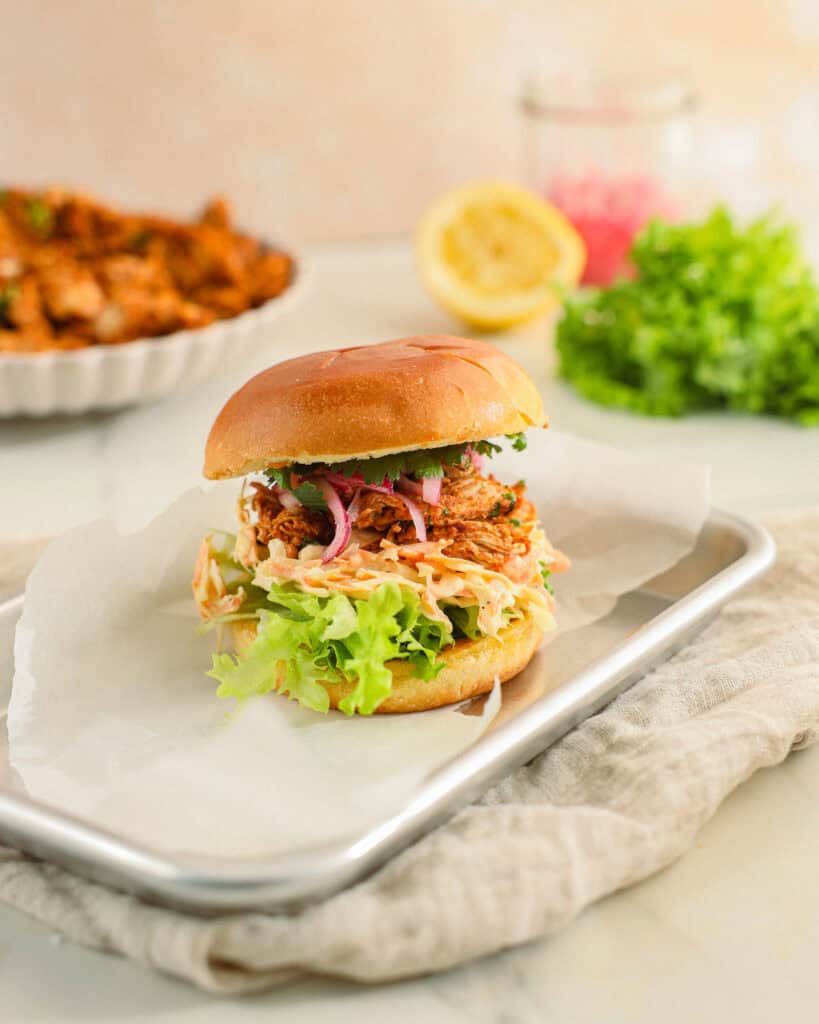 Pulled Chicken burger_05