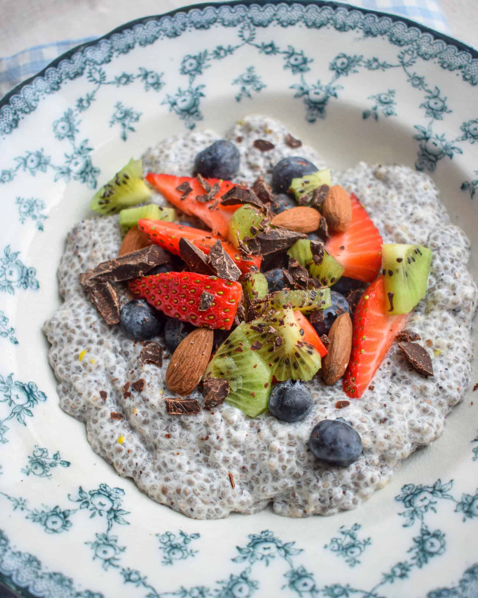 Chiagrød opskrift – nem og cremet chiagrød til morgenmad