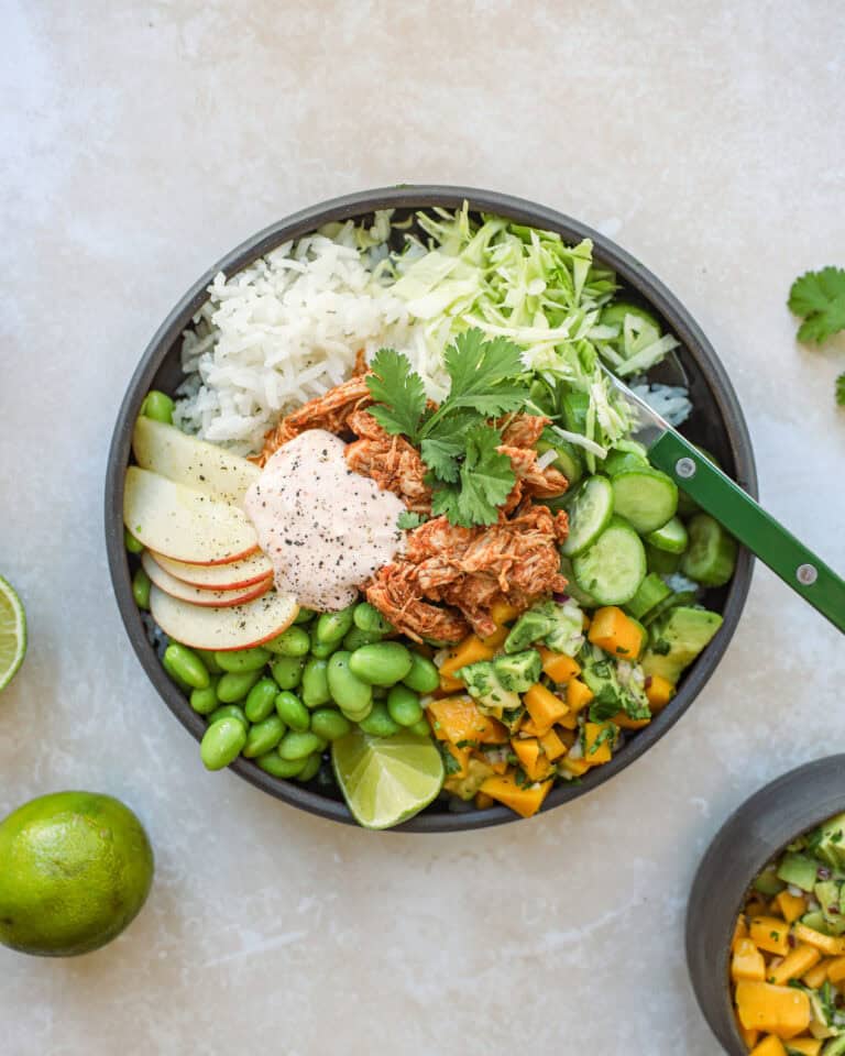 Pulled chicken bowl_01