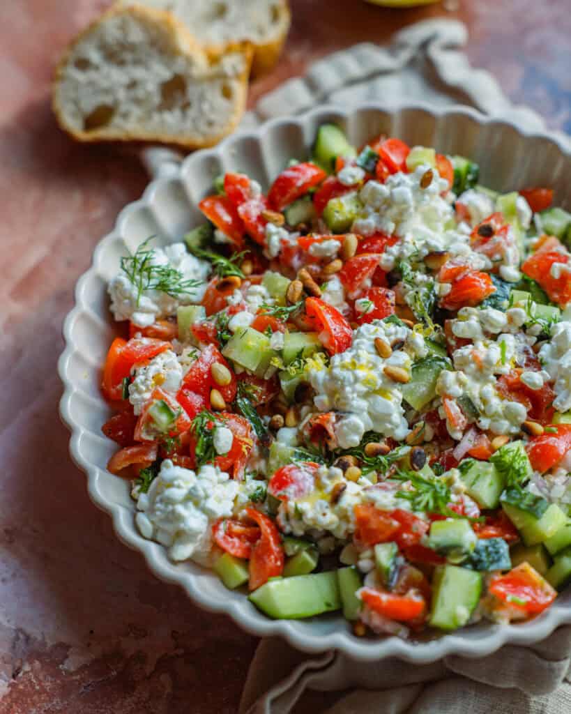 Salat med hytteost_02