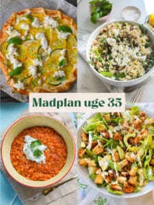 Nem madplan uge 35 - Emma Olsen