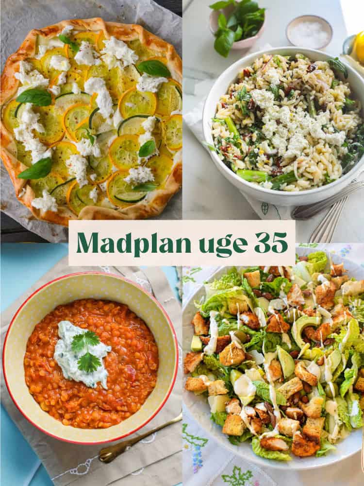 Nem madplan uge 35 - Emma Olsen