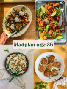 Nem madplan uge 36 - Emma Olsen