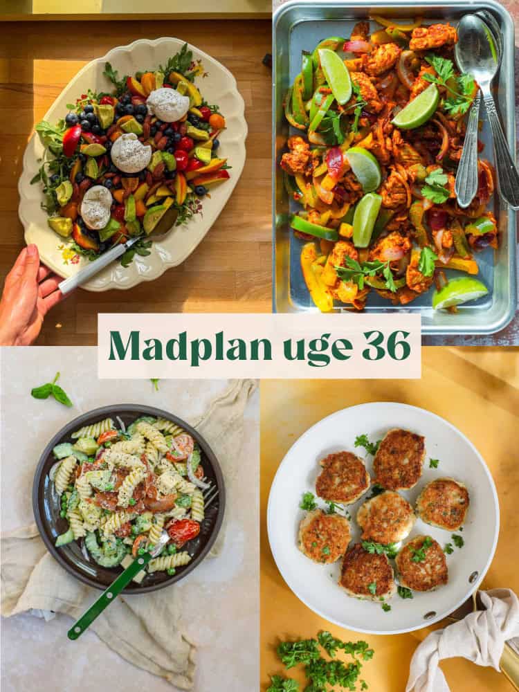Nem madplan uge 36 - Emma Olsen