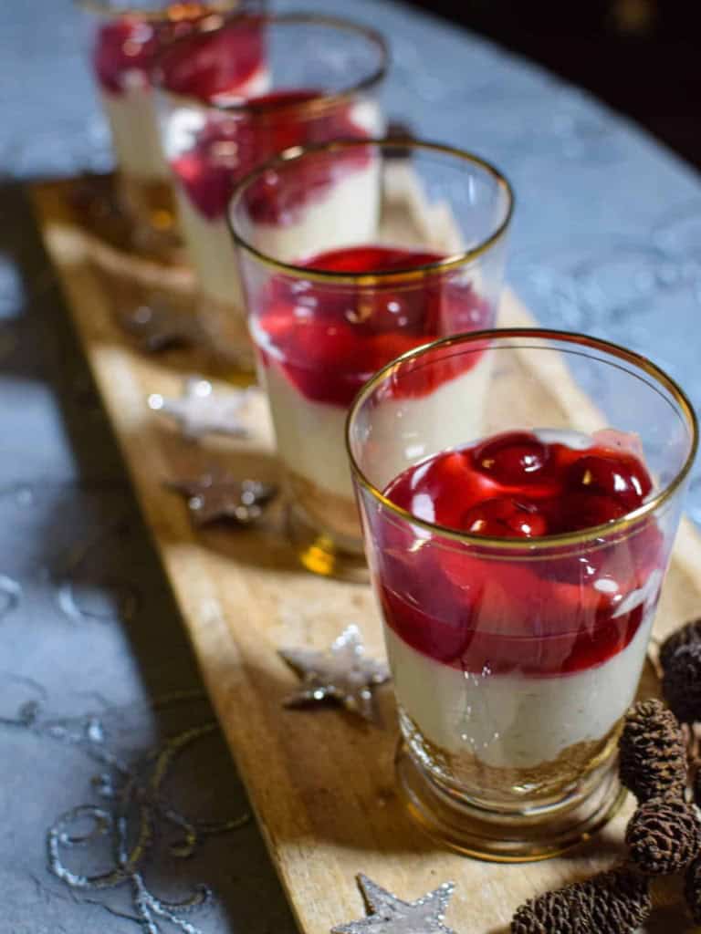 Simpel risalamande cheesecake