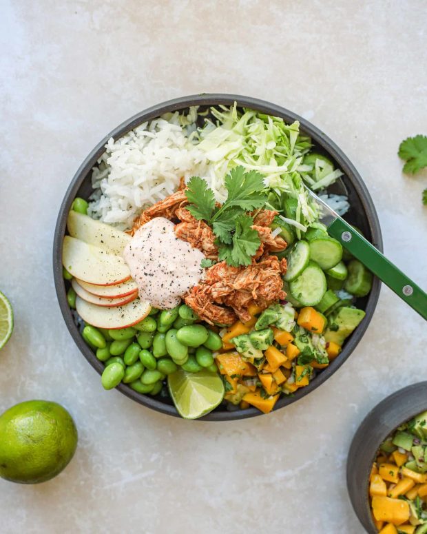 Pulled chicken bowl_01