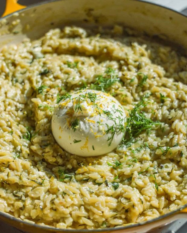 Cremet orzo med citorn