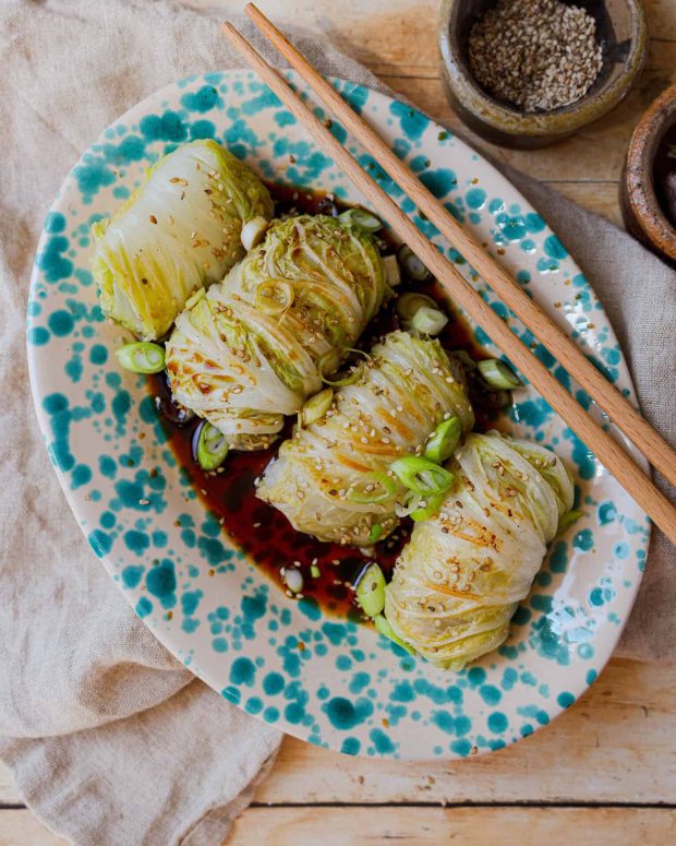 asiatiske kålruller