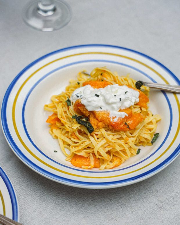 Butternut squash pasta