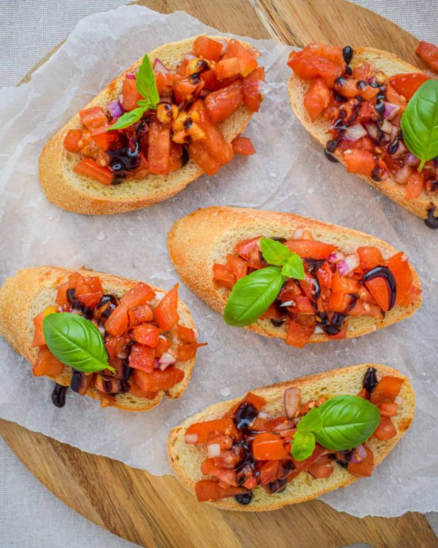 klassisk bruschetta