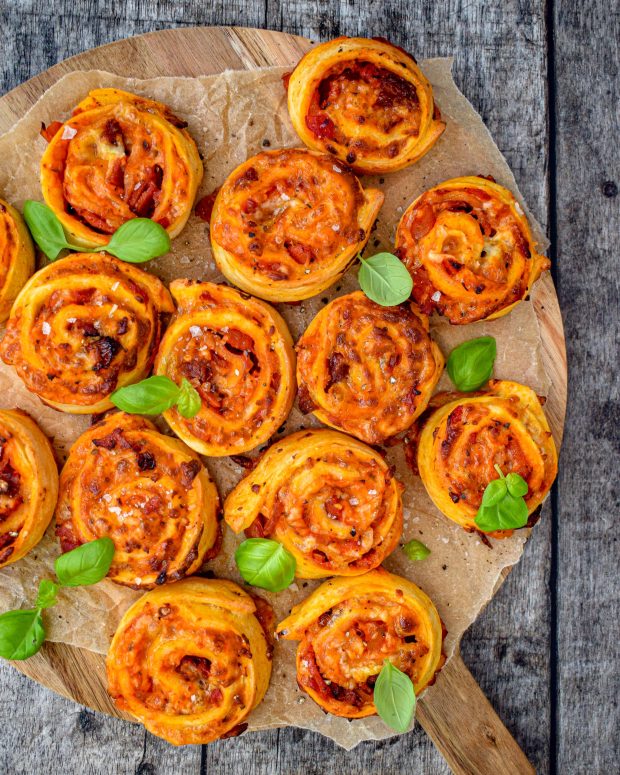 snaskede og lækre pizzasnegle