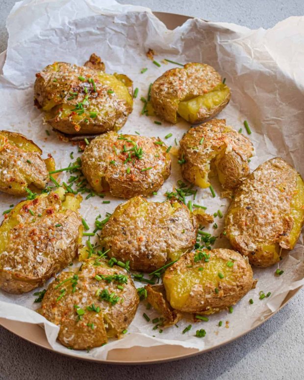 knustekartofler med 4 ingredienser