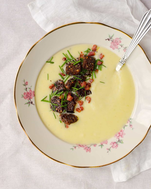 kartoffel porre suppe