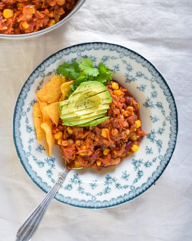 Chili sin carne - vegetarisk gryderet
