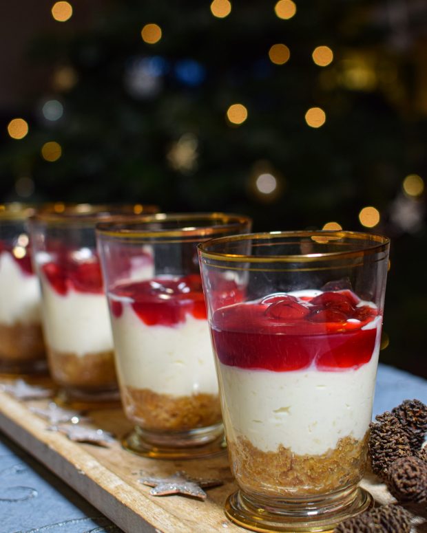 Simpel risalamande cheesecake